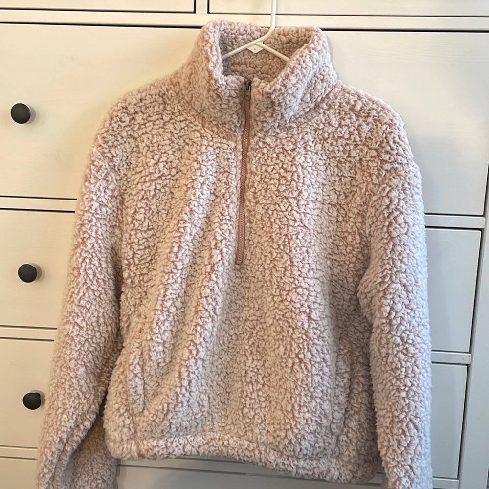 Super soft pullover quarter zip